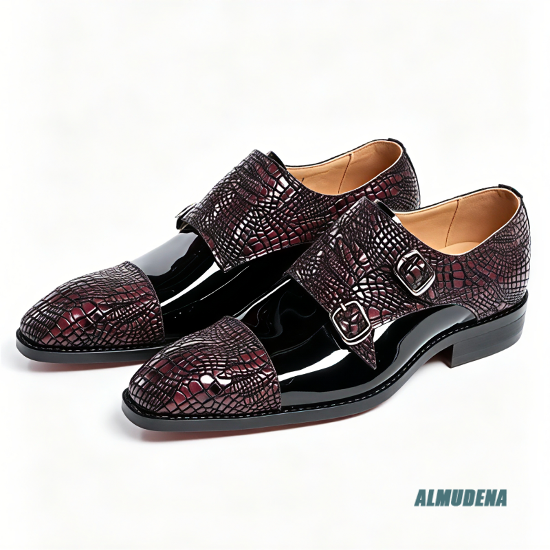 Scale - Men Formals & Ethnic Wear - Мужские туфли-монки в стиле ретро с