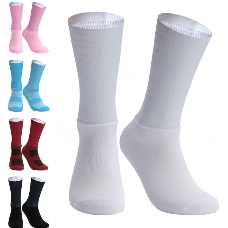 Sock Garter Men - Новые профессиональные аэродинамические носки с противоскользящим