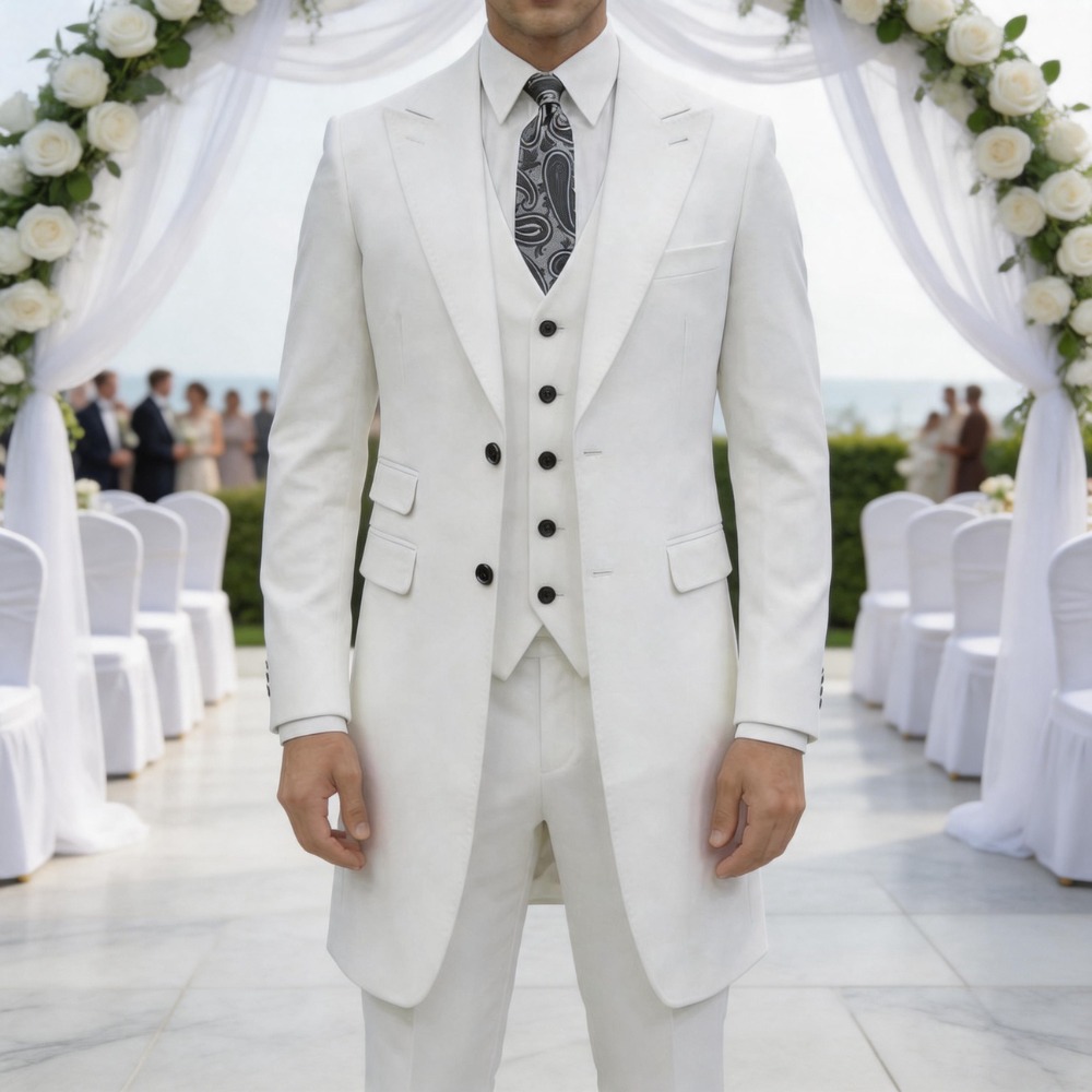 Men Formal Party Wear Outfit - Мужской костюм Slim Fit из 3