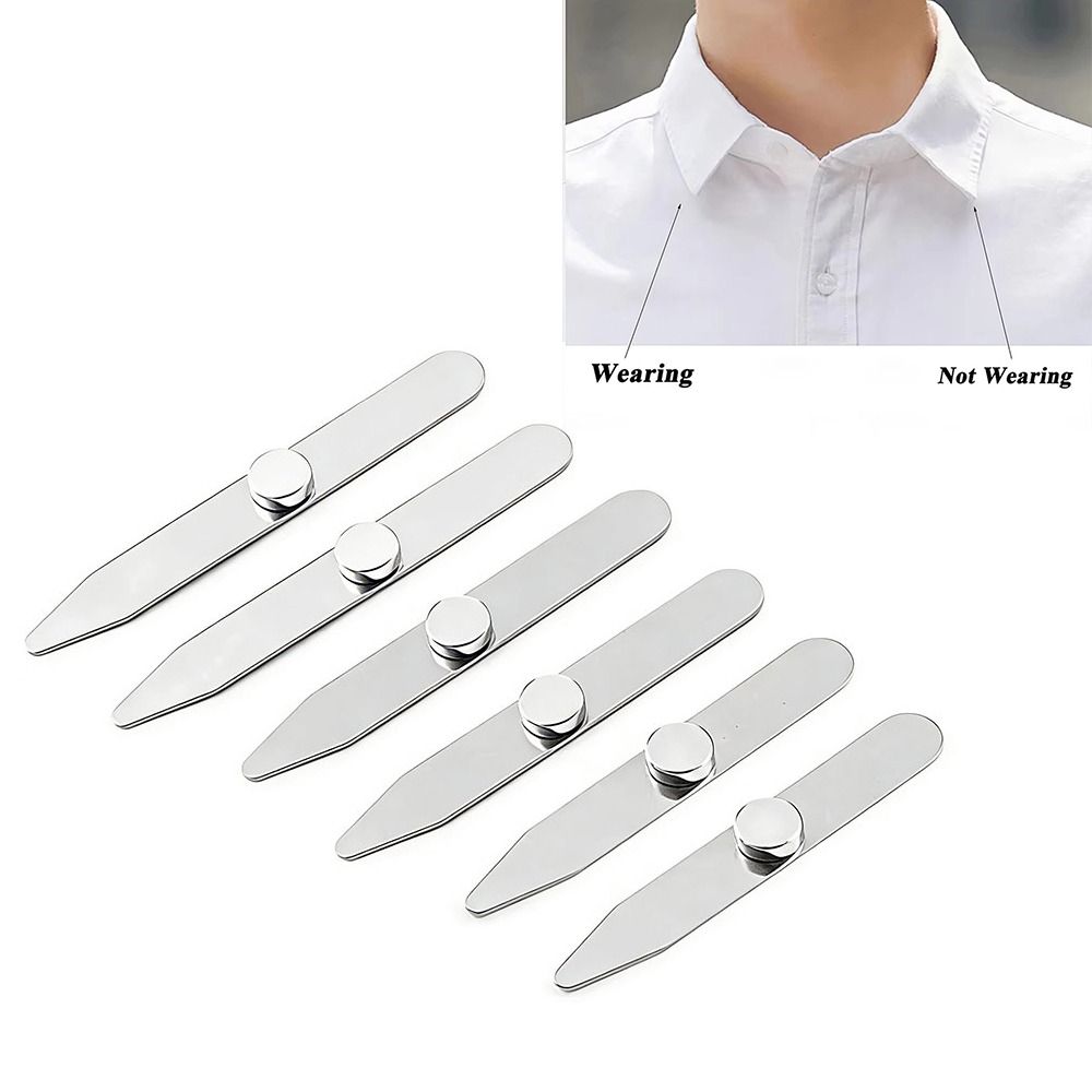 Collar Stay Metal - Новые магнитные вставки-фиксаторы для воротника из
