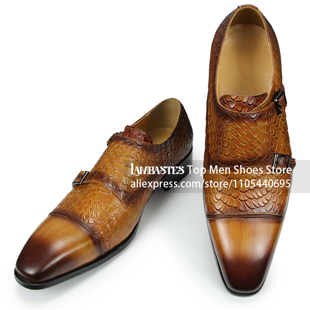 Scale - Men Formals & Ethnic Wear - Мужские туфли Double Monk Strap с