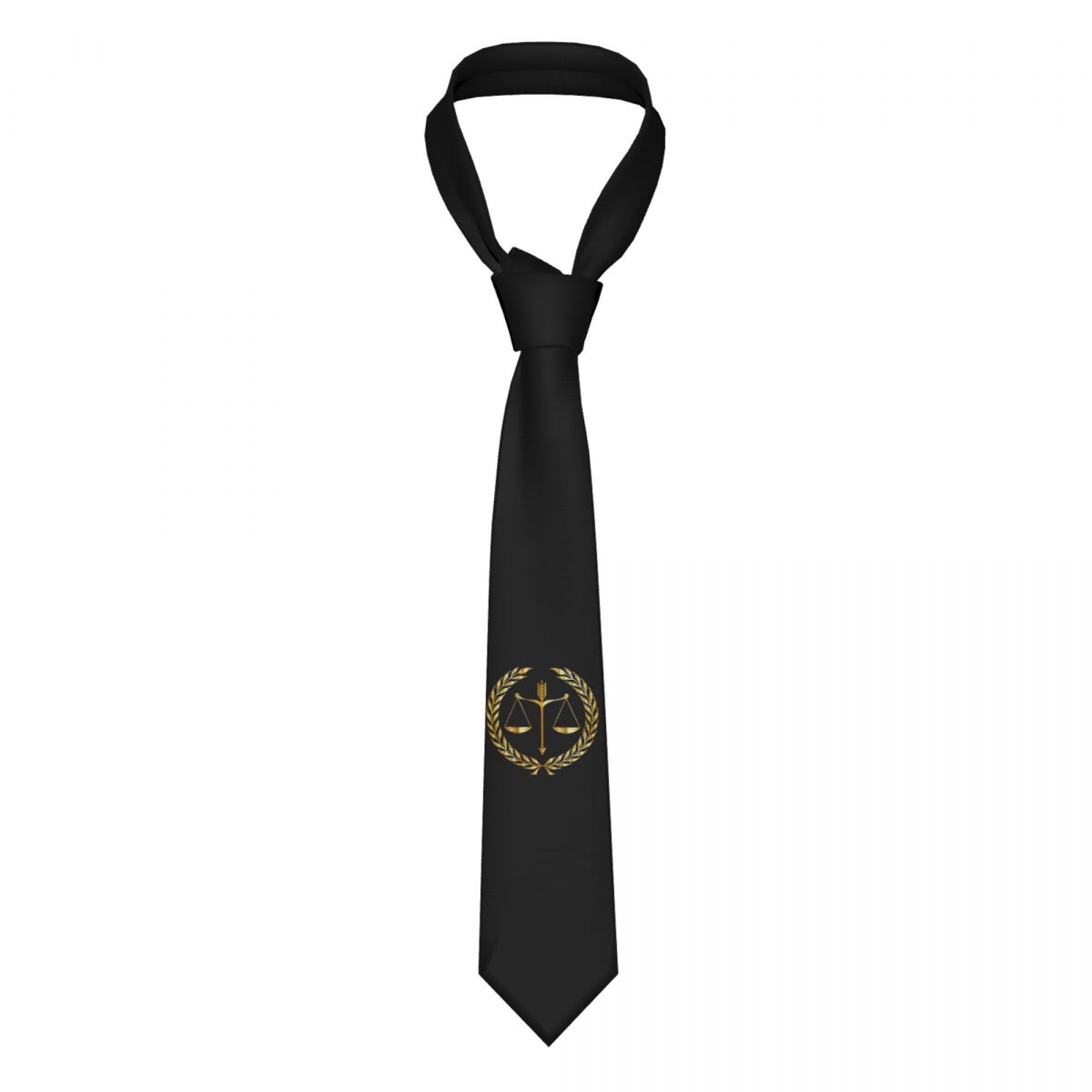 Scale - Men Formals & Ethnic Wear - Пользовательские право, золотые весы правосудия, галстуки