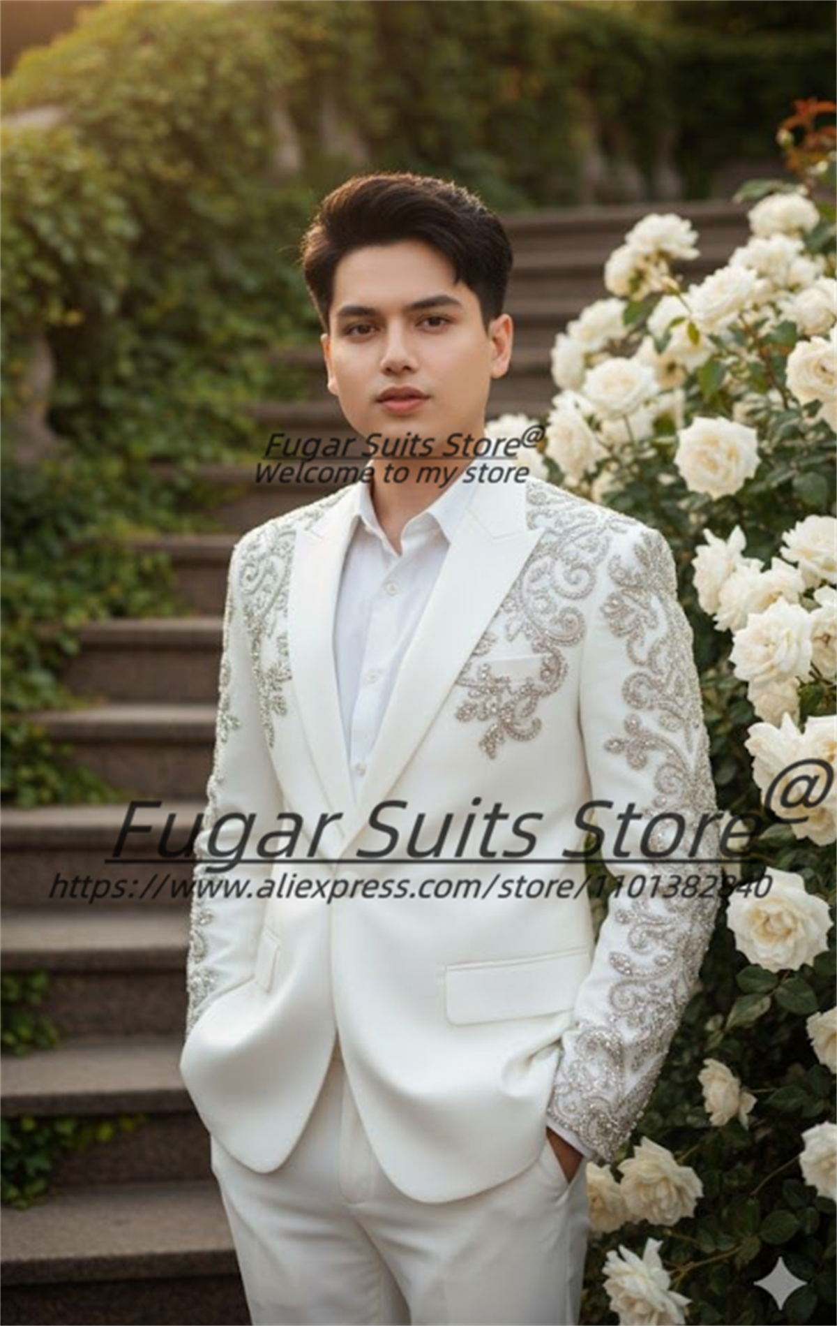 Элегантные мужские костюмы из  – обзор и цена Men Formal Wear Wedding