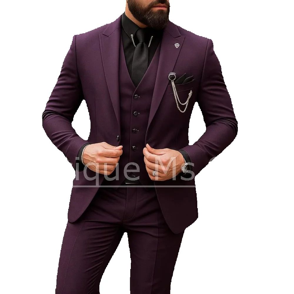 Мужской костюм-тройка: однобор – обзор и цена Men Formal Party Wear Outfit