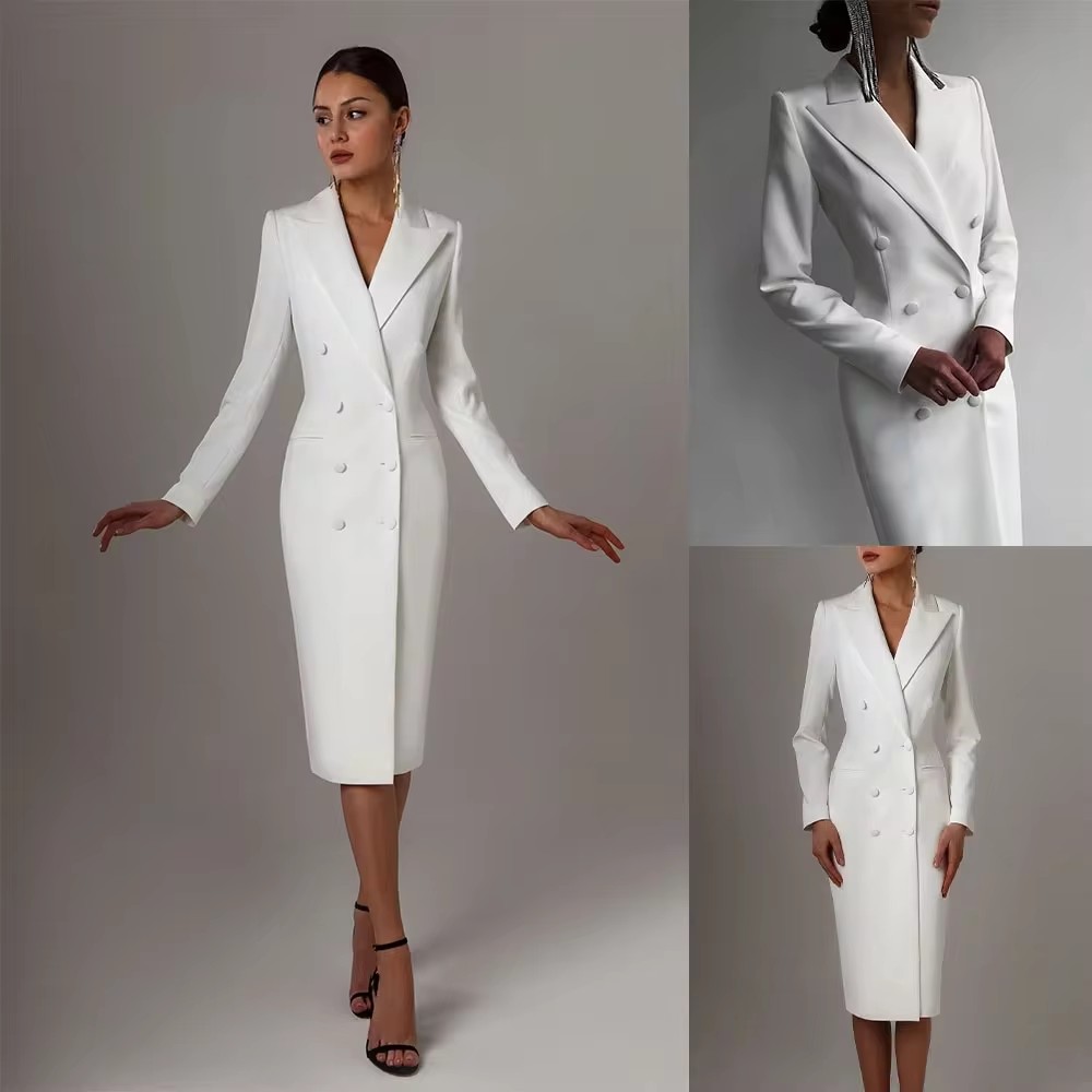 Осенние белые двубортные женск – обзор и цена Men Formal Wear Wedding Guest