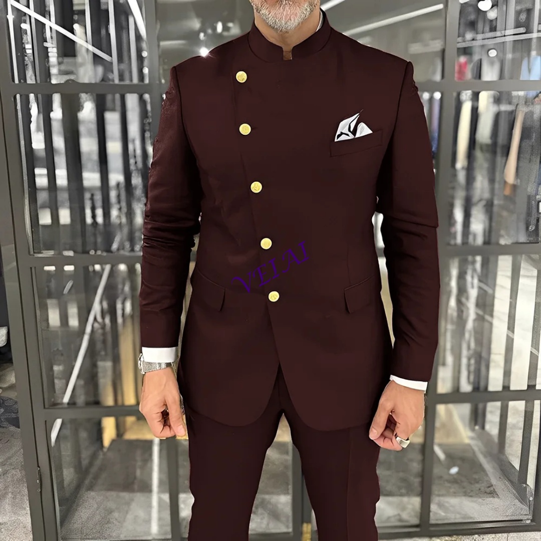 Мужской свадебный костюм-тройк – обзор и цена Men Formal Wear Wedding