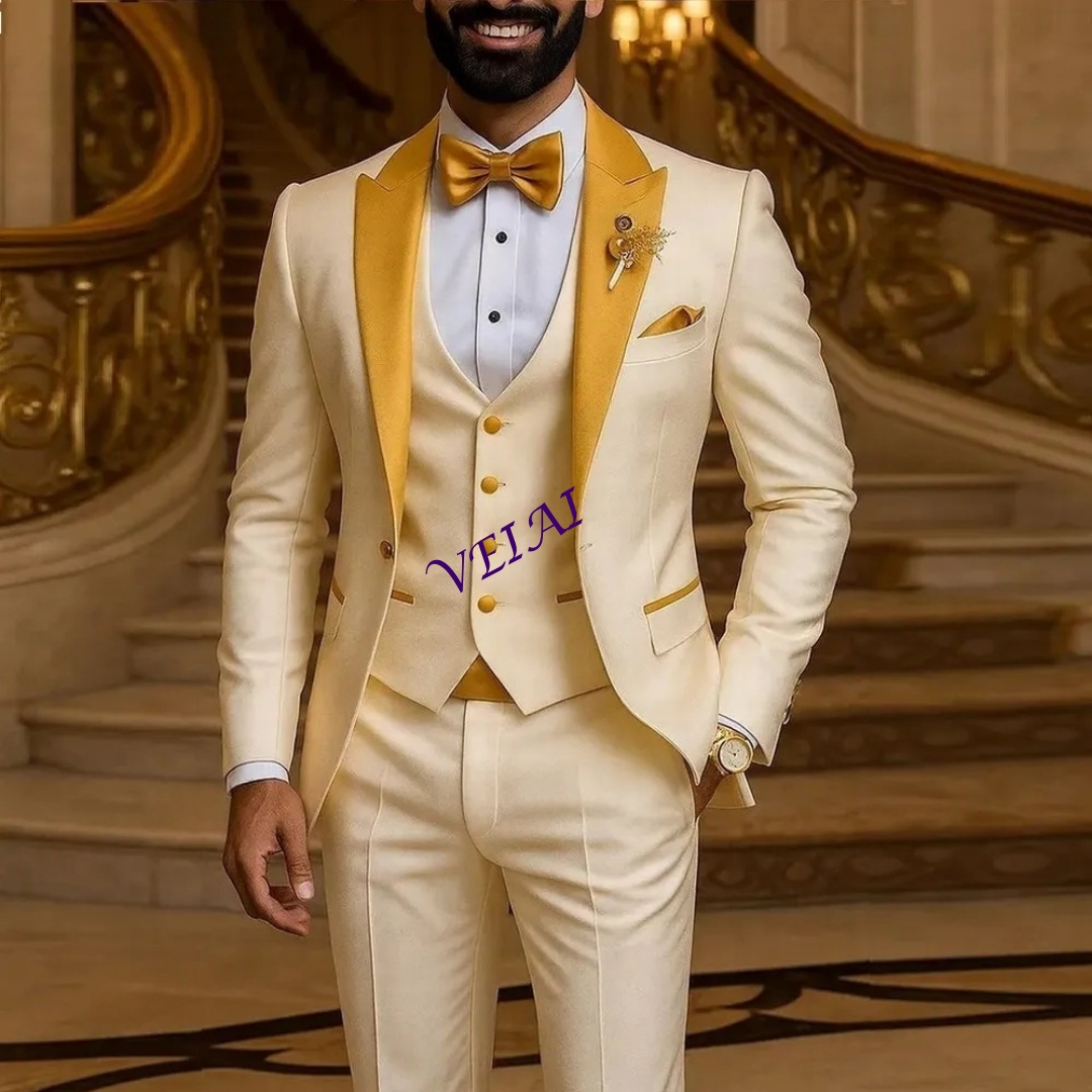 Мужской костюм цвета слоновой  – обзор и цена Men'S Formal Wear Accessories