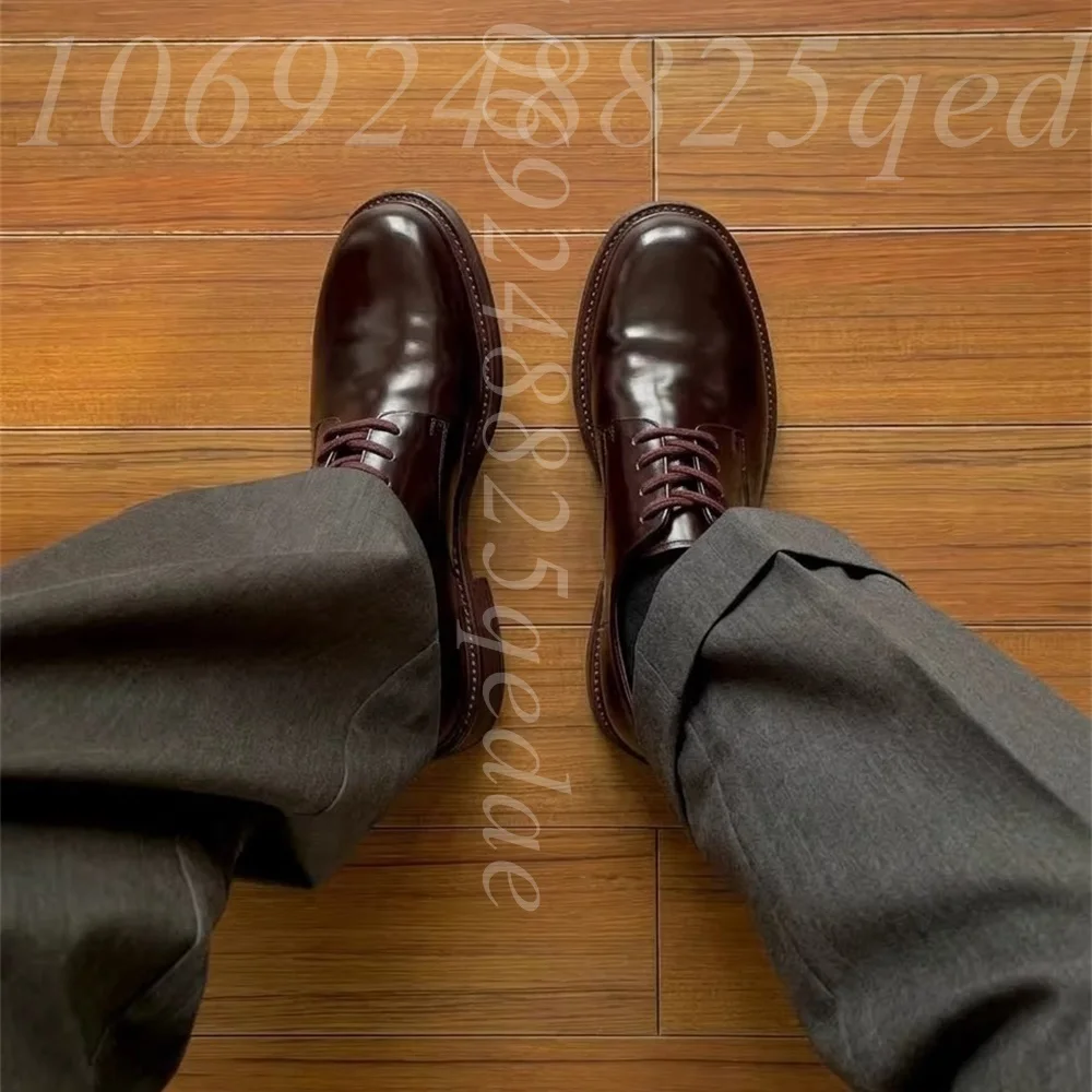 Мужские винтажные оксфорды руч – обзор и цена Formal Men Daily Wear Footwear