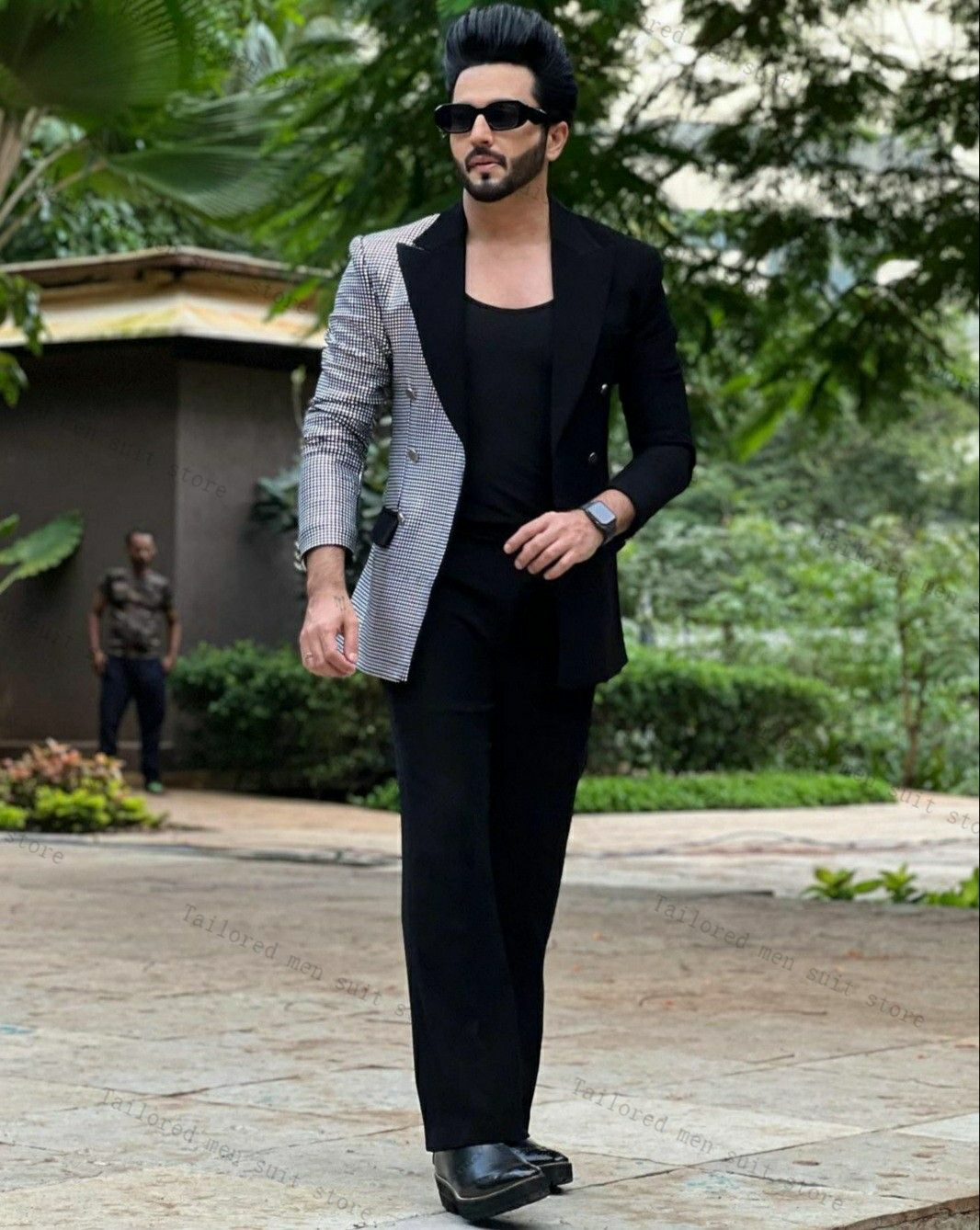 Черные мужские костюмы, компле – обзор и цена Men Formal Wear Wedding Guest