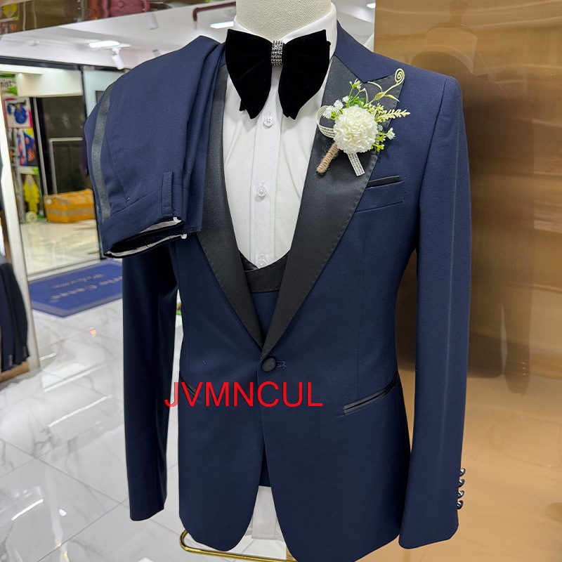 Мужской костюм-тройка Slim Fit – обзор и цена Men Formal Party Wear Outfit