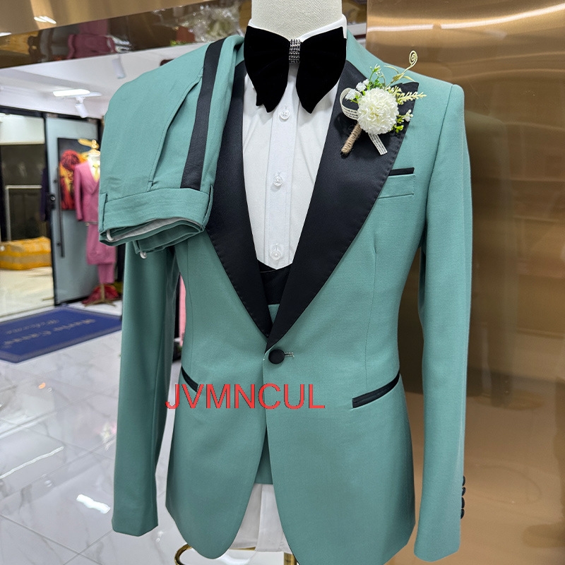 Мужской костюм-тройка Slim Fit – обзор и цена Men Formal Party Wear Outfit