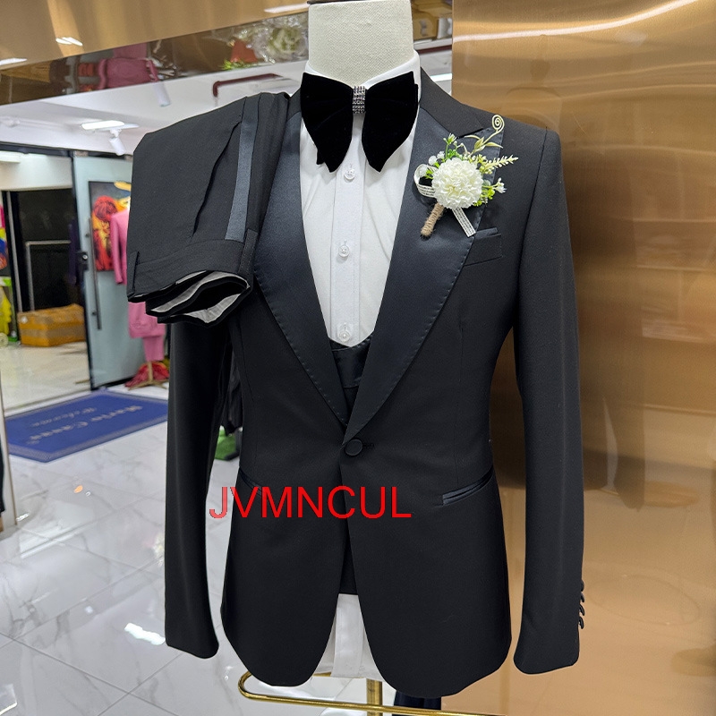 Мужской костюм-тройка Slim Fit – обзор и цена Men Formal Party Wear Outfit