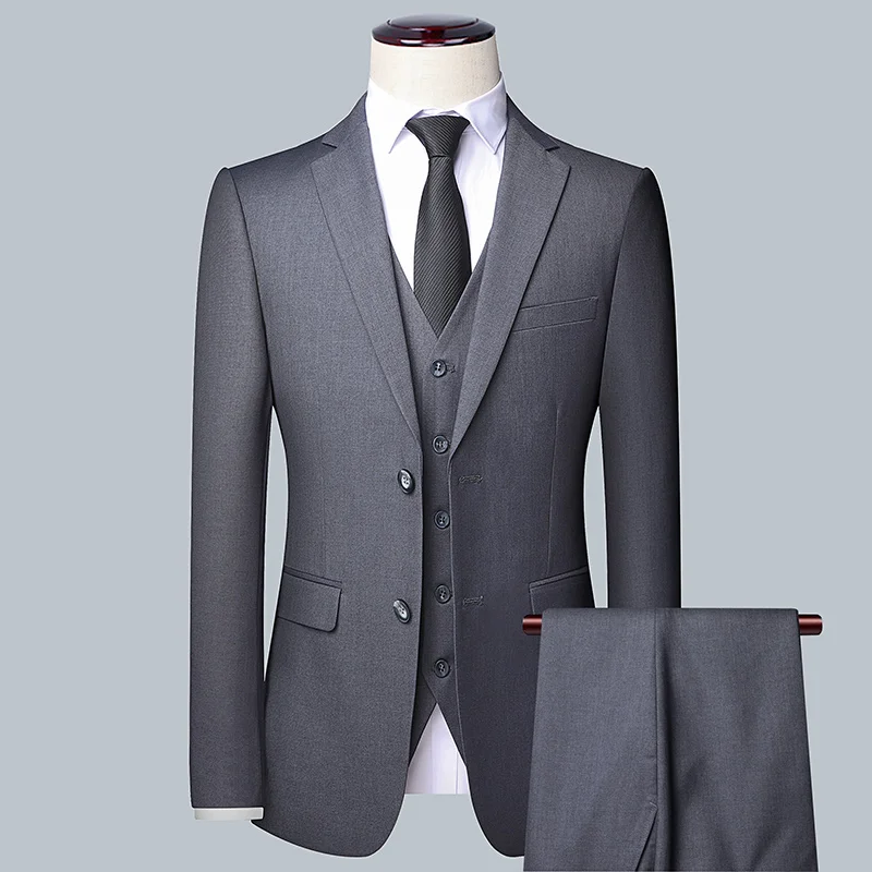 Мужской однотонный деловой кос – обзор и цена Men Formal Wear Wedding