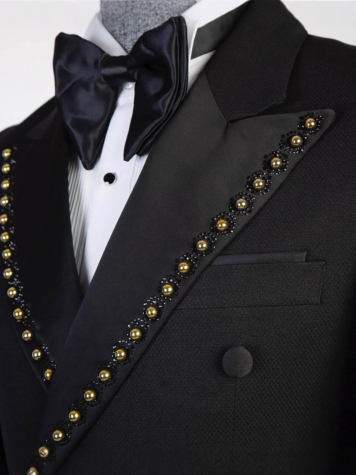 Двубортный мужской костюм с би – обзор и цена Men Formal Wear Wedding