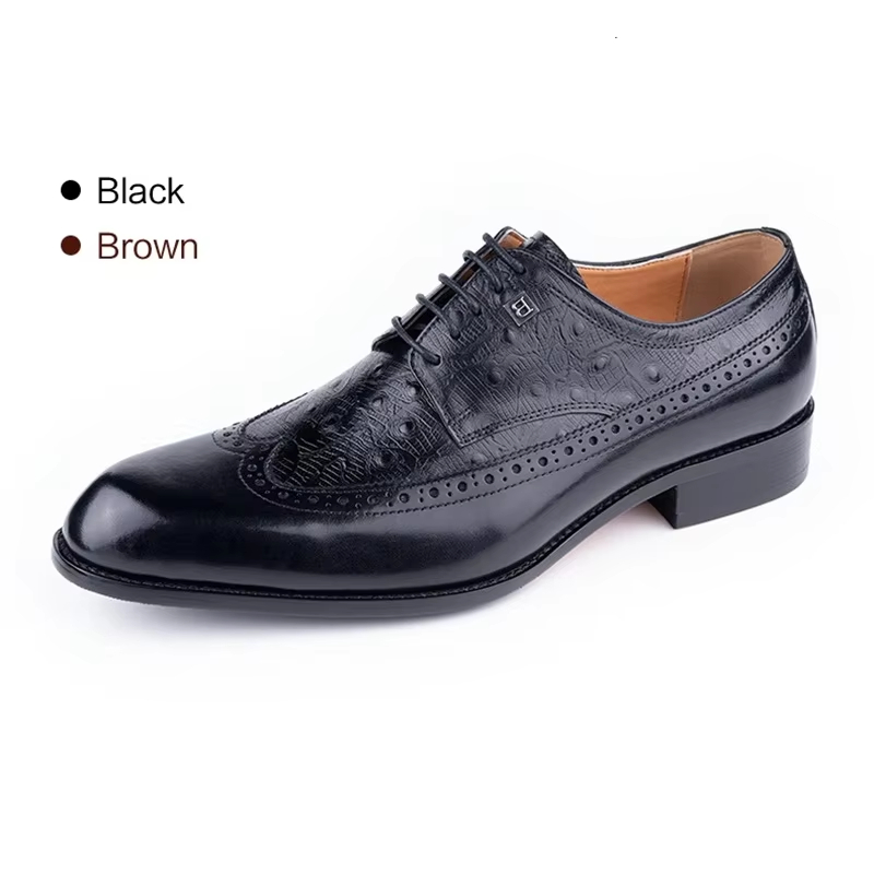 Мужские туфли из натуральной к – обзор и цена Formal Men Daily Wear Footwear