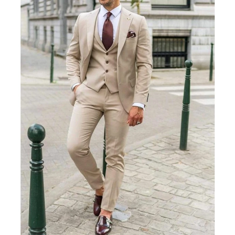 Мужской костюм с заостренными  – обзор и цена Men Formal Wear Wedding Guest