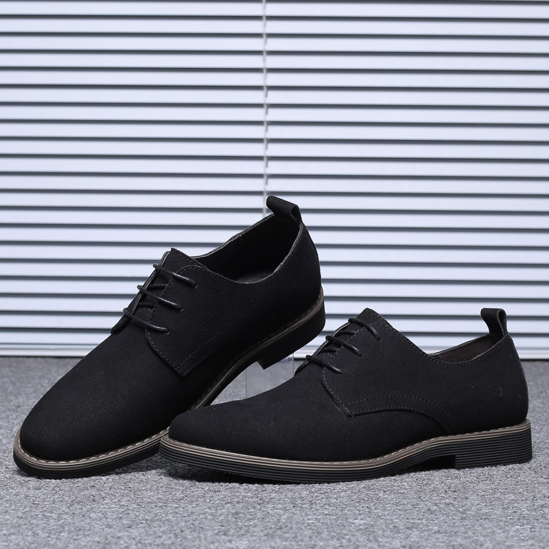 Мужские темно-синие замшевые о – обзор и цена Formal Men Daily Wear Footwear